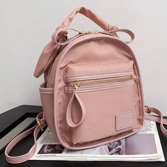 Light Oxford Cloth Women Backpack Travel Tote Bags Multifunctional