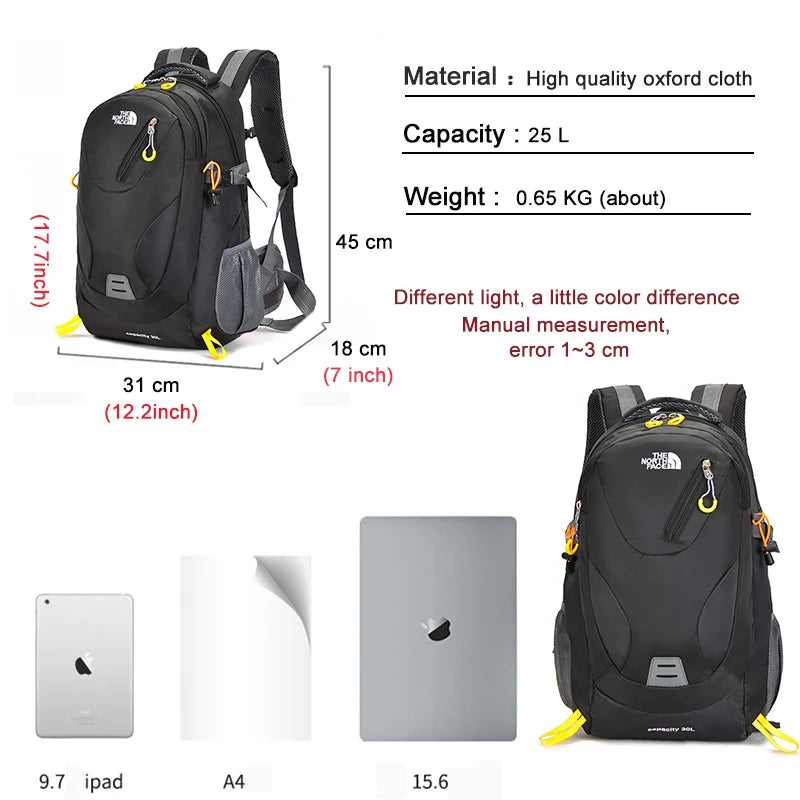 Light Travel Backpack Outdoor Waterproof 25L Camping Hike Rucksack