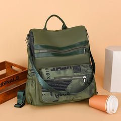 Durable Oxford Cloth Backpack Soft Water Repellent School Bags