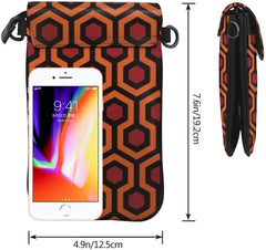Lightweight PU Leather Cell Phone Purse for Women