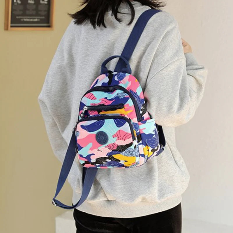 Mini Girls Backpack for Travel Lightweight Leisure Bag