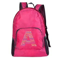 Packable Backpack Outdoor Folding Travel Organizer Bag