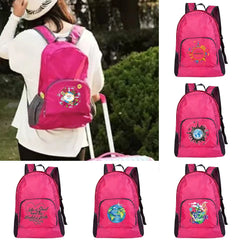 Outdoor Folding Travel Print Camping Daypack Bag