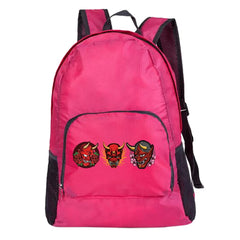 Ultralight Monster Print Backpack for Outdoor Adventures