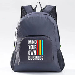 Ultralight Backpack for Travel & Hiking - Phrase Pattern