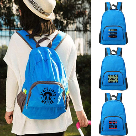 Portable Foldable Backpack Travel Daypack Camping Sports Mountaineering Pack