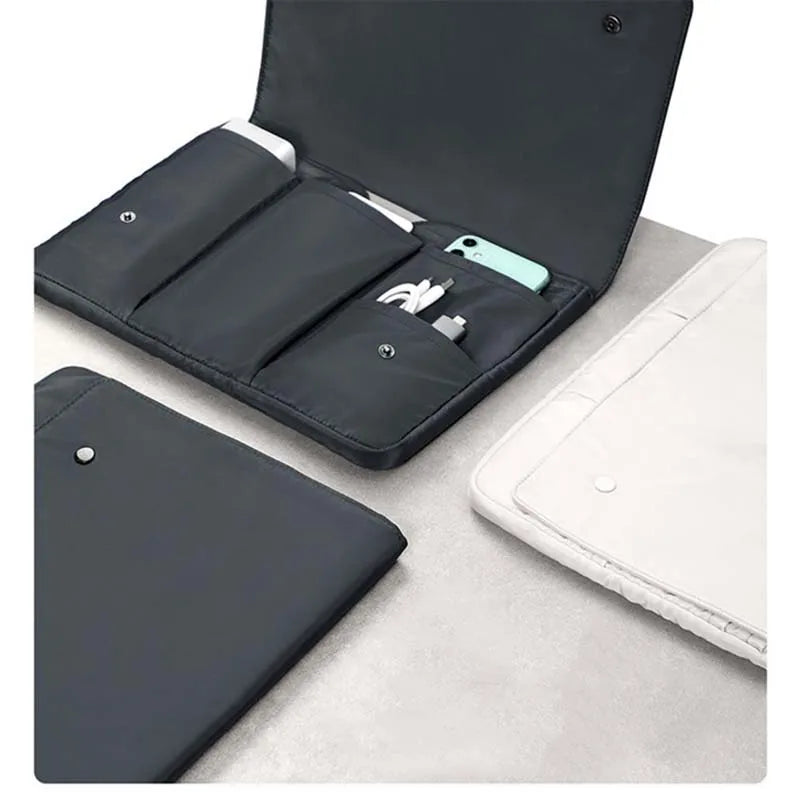 Portable Laptop Cover Bag Business Document Pouch 13 14.1 15.4inch