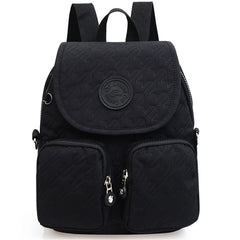Waterproof Nylon Backpack Large Capacity Anti Theft Schoolbag