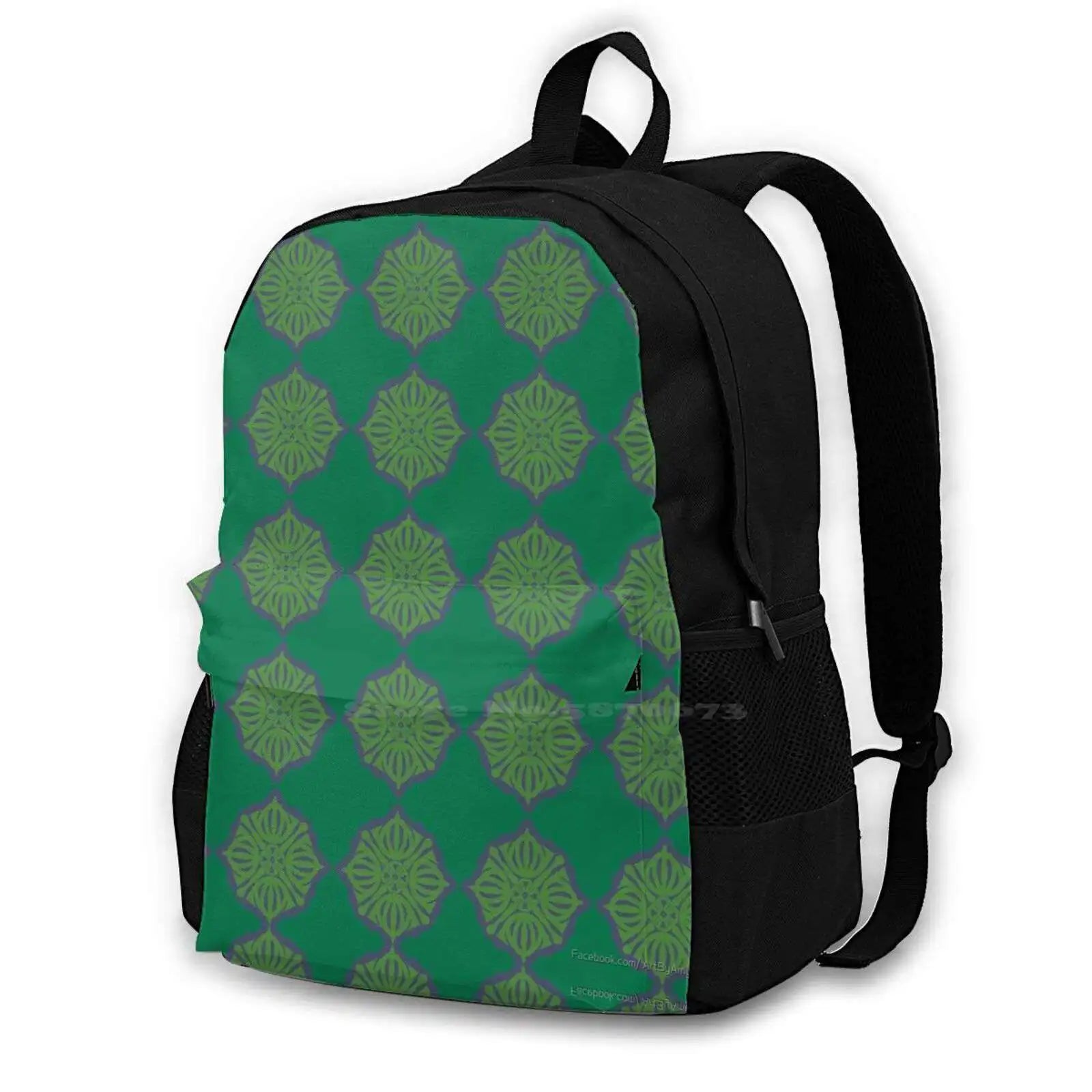 Lily Pad Runes Backpacks For Men Women