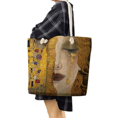 Abstract Oil Painting Tote Bag Shoulder Bag