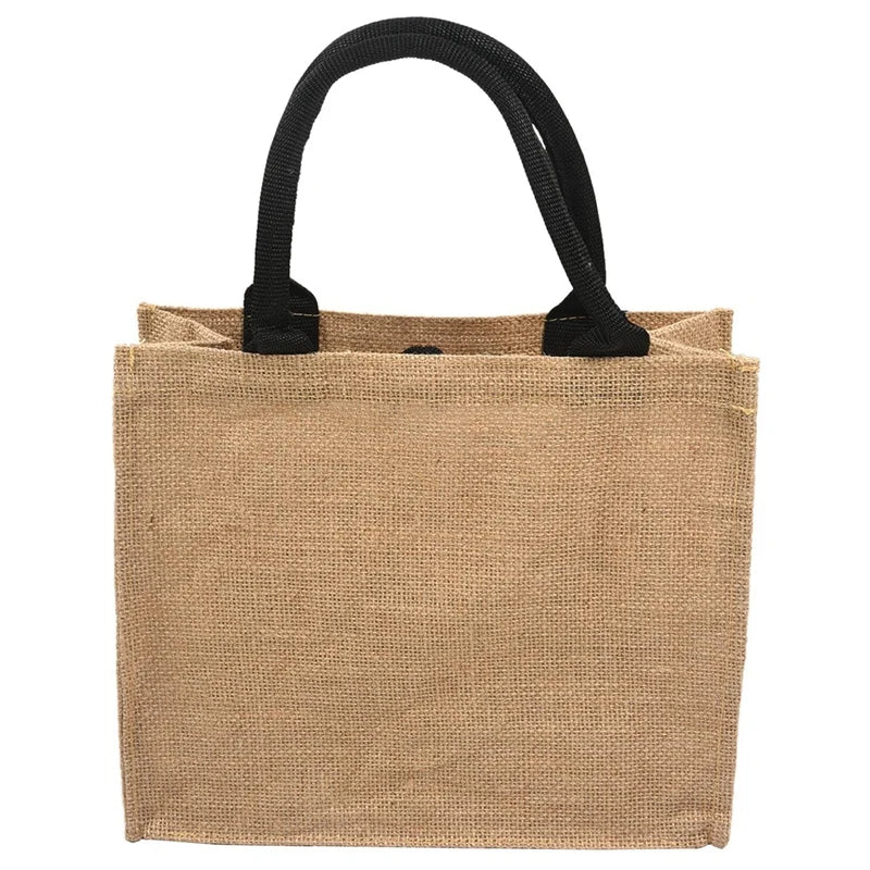 Large Capacity Linen Shoulder Bag for Women