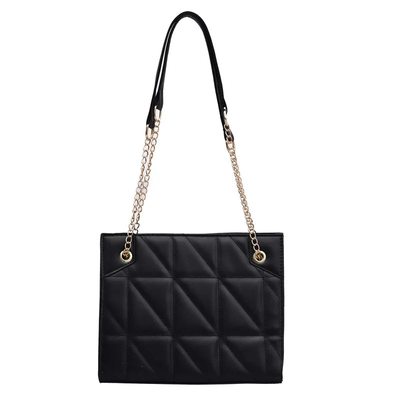Lingge Chain Bag Shoulder Bag Summer Messenger Square Bag