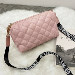 Lingge Chain Embroidery Bag Small Square Bag