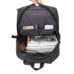 Litthing Laptop Backpack Men Women 14 Inch USB Charging Business Waterproof Trav