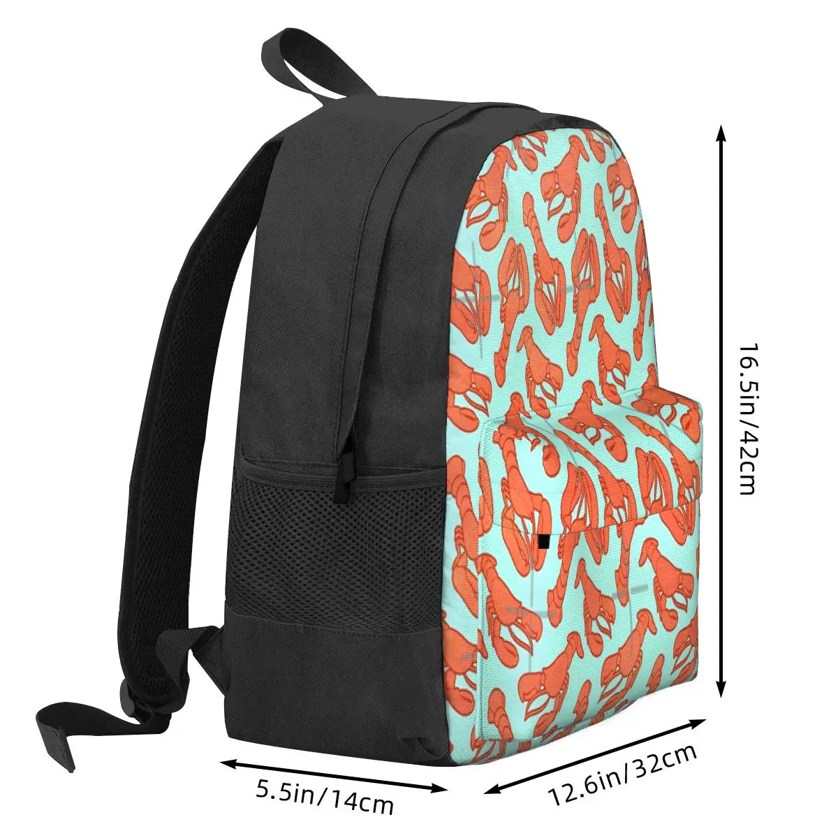 Lobster Addiction Backpacks Men's Zipper Backpack