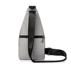 Men's Anti-theft Nylon Chest Sling Bag Waterproof Cross Body Pack