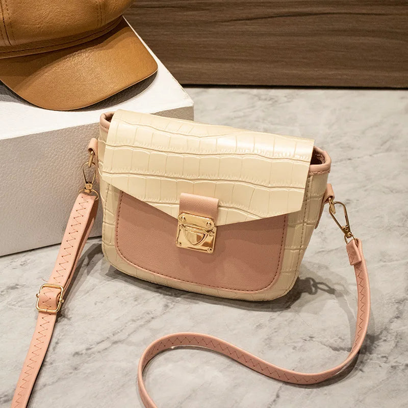 Single Shoulder Messenger Saddle Bag with Personality Design