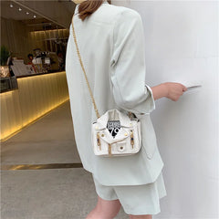 Locomotive Women's Bag Chain Messenger Single Shoulder Jacket