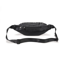 Women Chest Pack Sling Crossbody Bag PU Leather Waist Small Messenger Bag