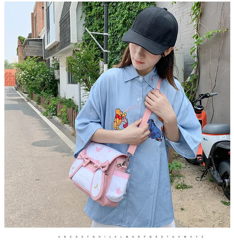 Lolita Moon Star Printed Bow Tie Shoulder Bag