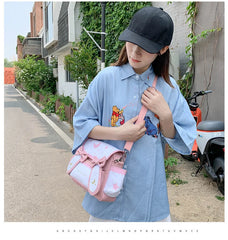 Lolita Moon Star Printed Bow Tie Shoulder Bag