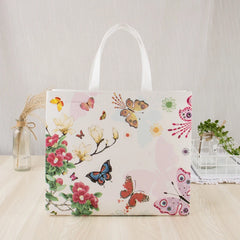 London Style Reusable Shopping Bag Waterproof Handbag Eco Friendly Shoulder Bag