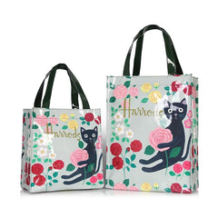 London Style Eco-Friendly Flower Tote Shopper Bag