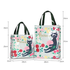 London Style Eco-Friendly Flower Tote Shopper Bag