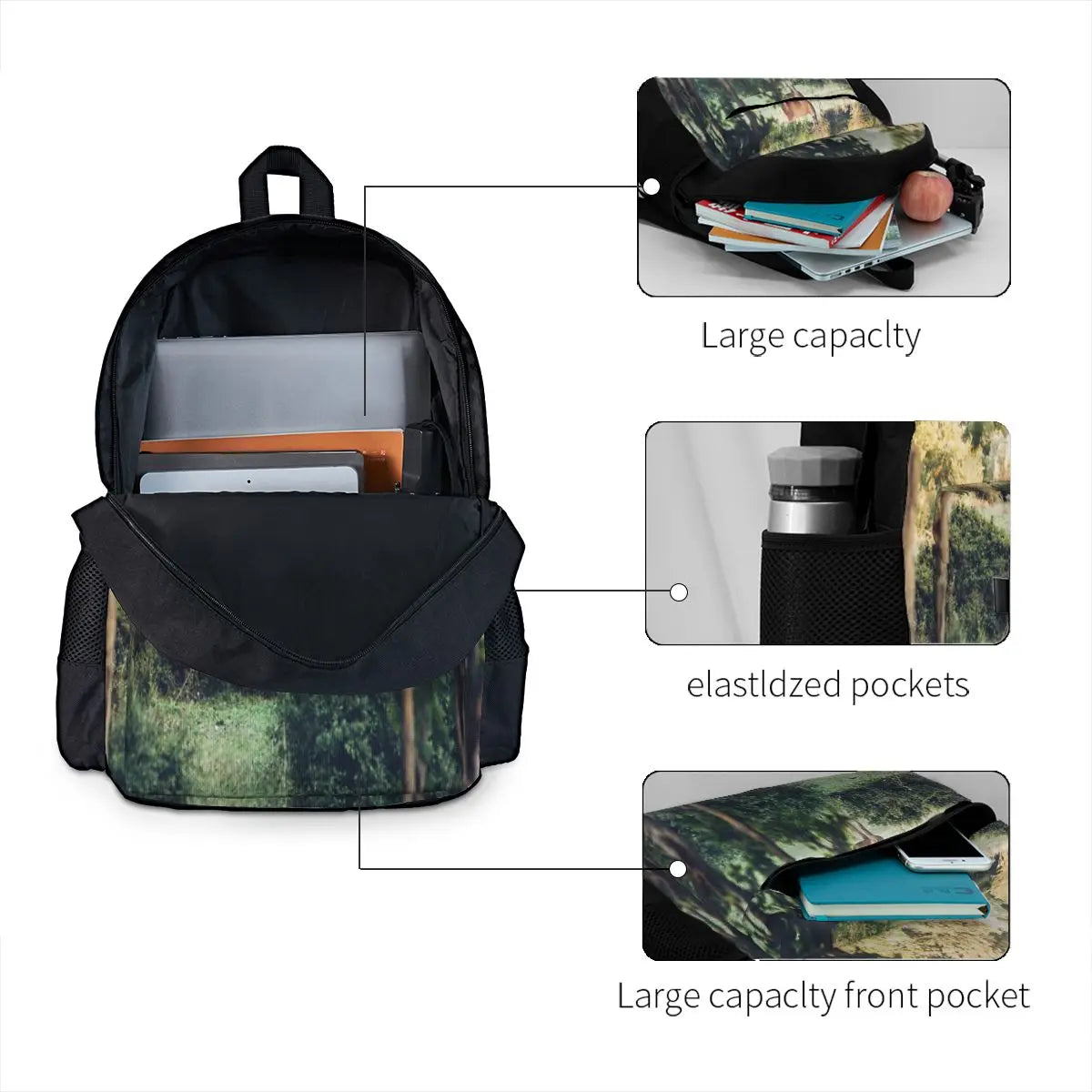 Lone Deer Backpacks Men's & Women's Back Bag