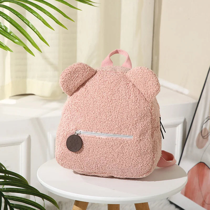 Lightweight Bear Toddler Backpack - Preschool Bag