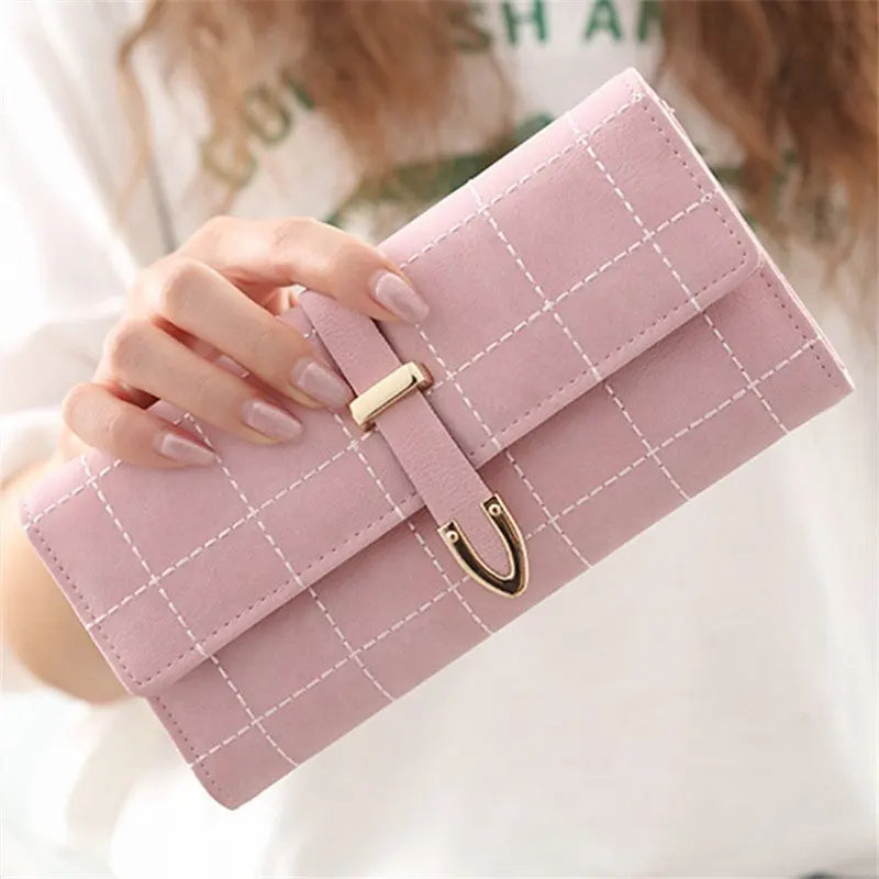 Retro Large Capacity Wallet Women's Handbag