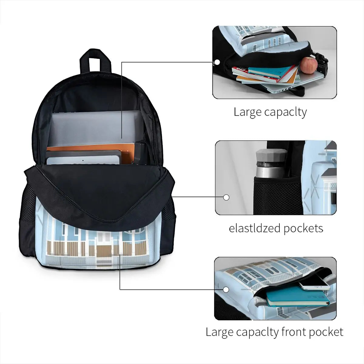 Lorelai & Rory's House 1 Backpack Men's School Bag
