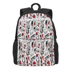 Loser's Club Repeating Pattern Backpacks Men's & Women's School Bags