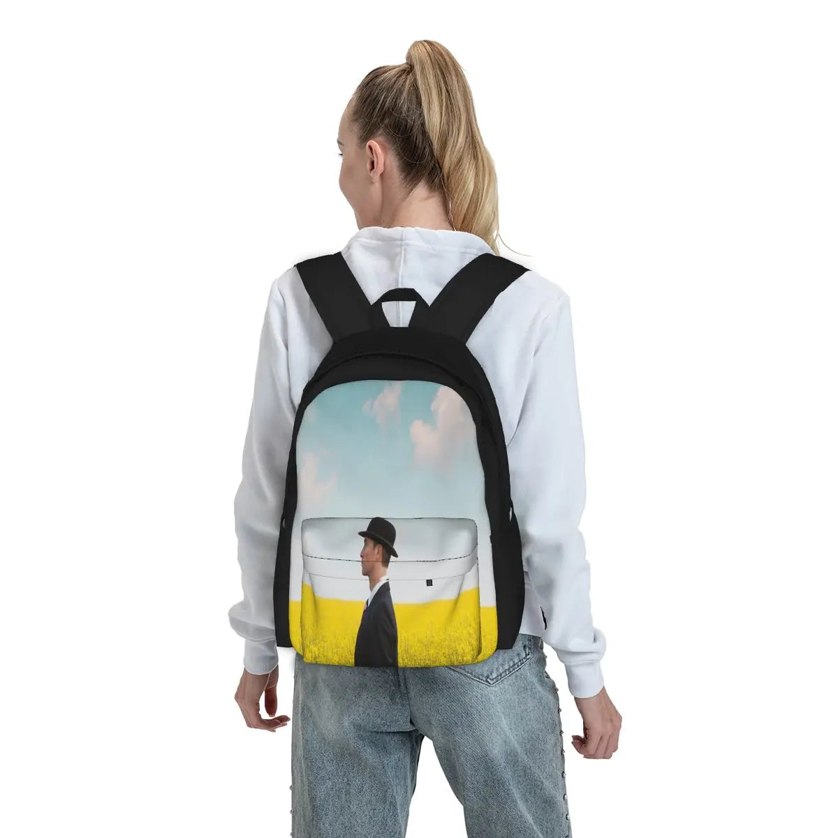 Lost In Thought Backpacks for Men and Women