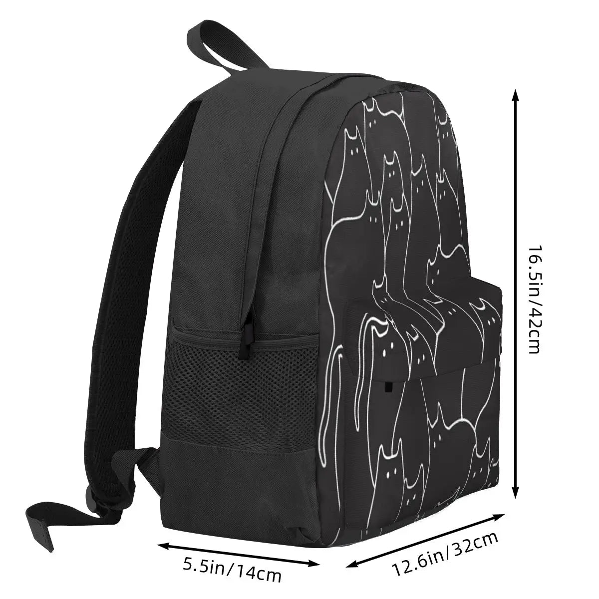 Lots Of Cats 2 Backpacks Men's Backpacks Bags For Women Unisex