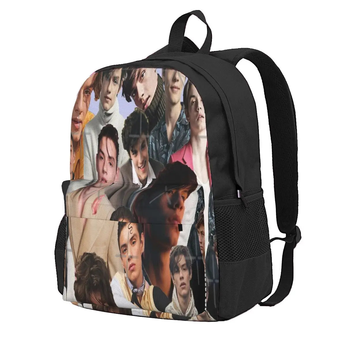 Louis Partridge Collage Backpacks Men's Backpacks Bags For Women