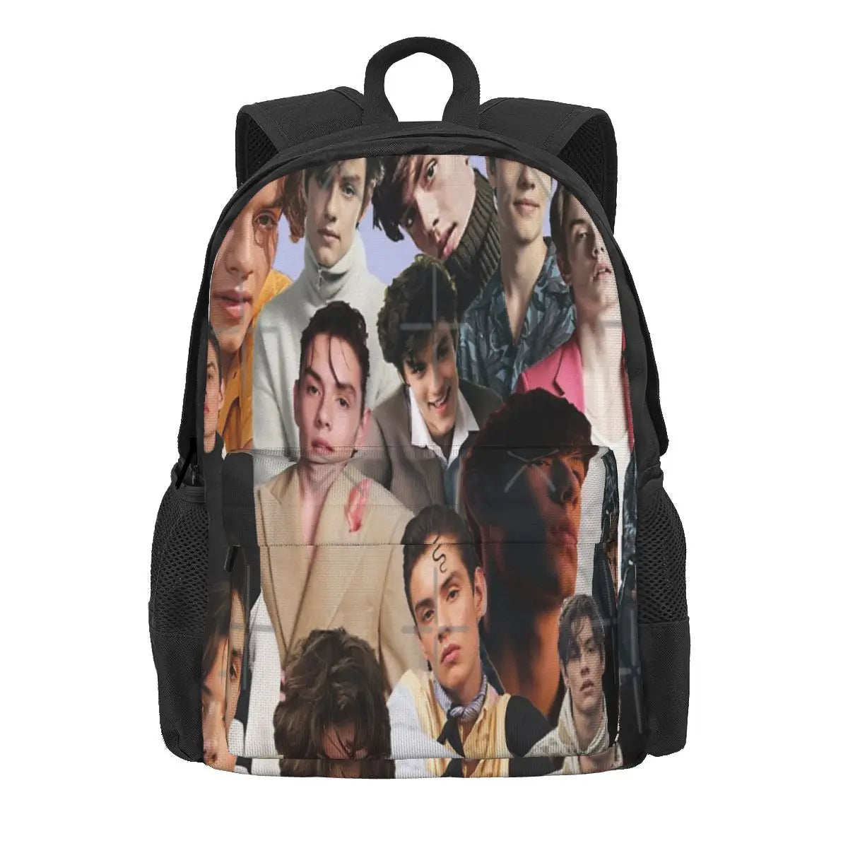 Louis Partridge Collage Backpacks Men's Backpacks Bags For Women