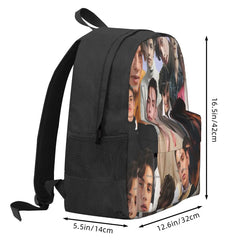 Louis Partridge Collage Backpacks Men's Backpacks Bags For Women