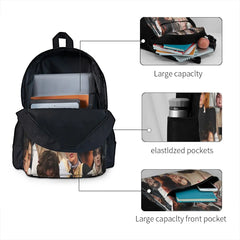 Louis Partridge Collage Backpacks Men's Backpacks Bags For Women