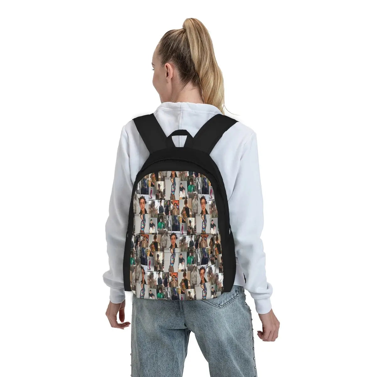 Louis Partridge Poster Backpacks Men's Backpacks Bags For Women
