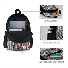 Louis Partridge Poster Backpacks Men's Backpacks Bags For Women