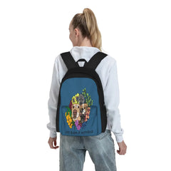 Love Blooms At Muttville Backpacks Men's Backpacks
