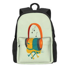 Love Song Backpacks Men's & Women's Zipper Close Backpacks
