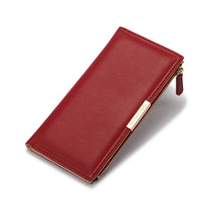 Step Wallet Women's Long Wallet Multi-card Zipper Bag