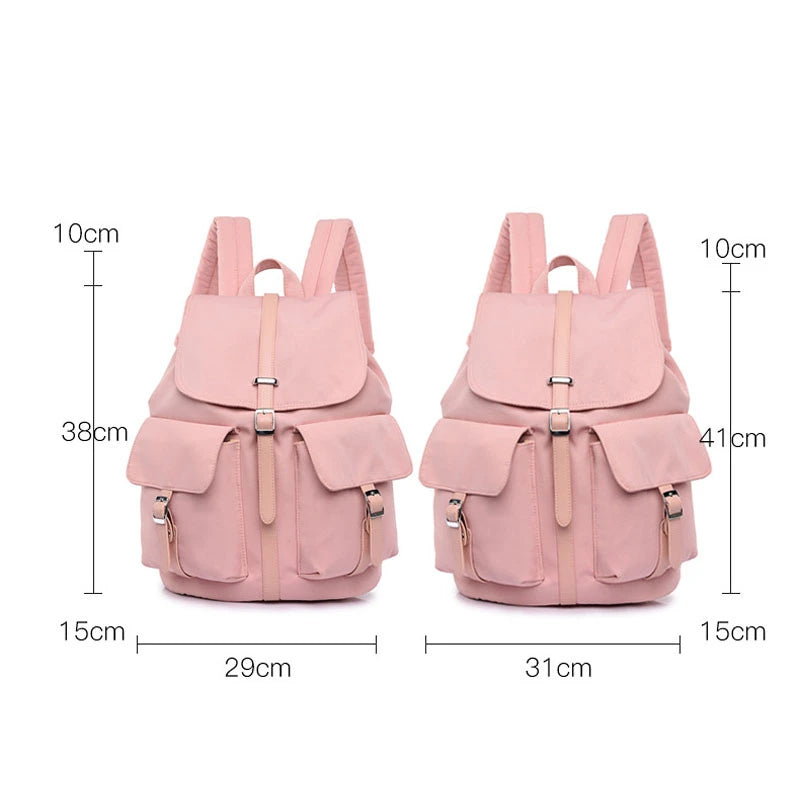 Waterproof Oxford School Bags For Teenage Girls Backpack