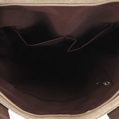 Cat Canvas Handbag Girls Ladies Large Capacity Zipper Shoulder Bag