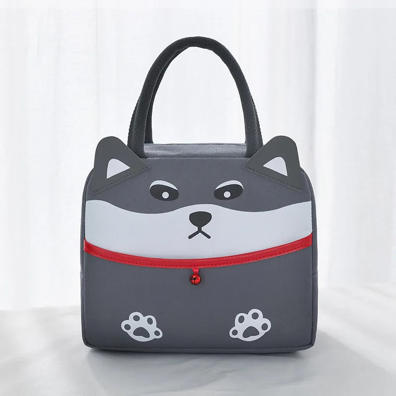 Insulated Lunch Bag Thermal Lunch Box Bento Bag Food Storage Containers Cooler