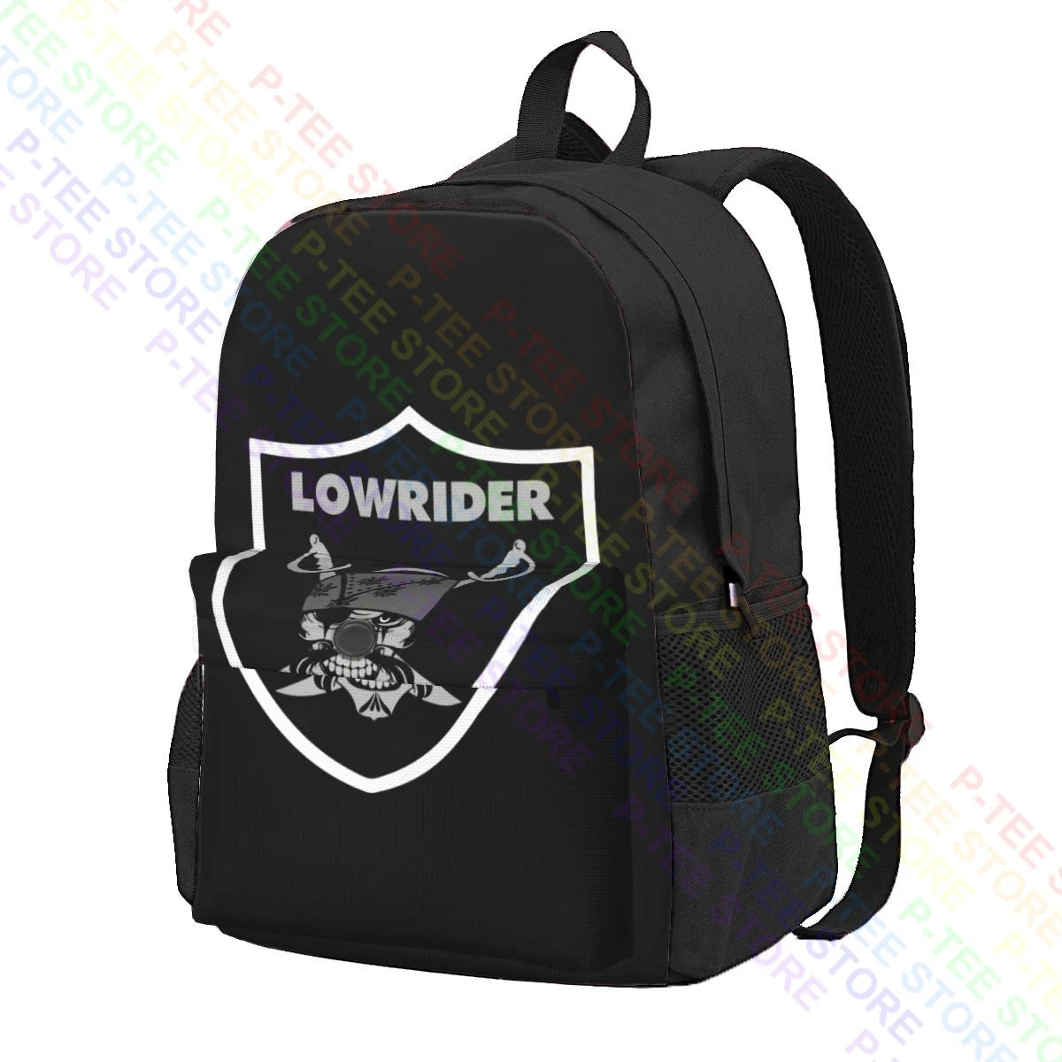 Chicano Gangsta Cholo Thug Raider Large Capacity Backpack Bookbag