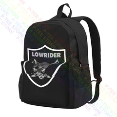 Chicano Gangsta Cholo Thug Raider Large Capacity Backpack Bookbag