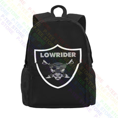 Chicano Gangsta Cholo Thug Raider Large Capacity Backpack Bookbag